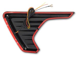 Jeep Wrangler Turn Signals - Front - Raxiom - LED Fender Vent Lighting with DRL - Clear - `18-`23