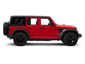 Jeep Wrangler Turn Signals - Front - Raxiom - LED Fender Vent Lighting with DRL - Clear - `18-`23