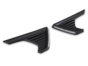 Jeep Wrangler Turn Signals - Front - Raxiom - LED Fender Vent Lighting with DRL - Clear - `18-`23