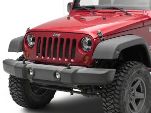 Jeep Wrangler JK LED Headlights - Raxiom - DB2 - Black - `07-`18