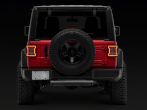 Jeep Wrangler JL LED Taillights - Raxiom - Clear - `18-`26
