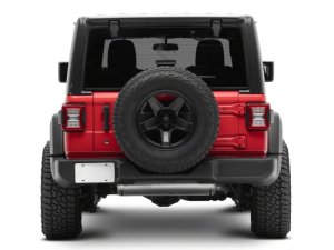 Jeep Wrangler JL LED Taillights - Raxiom - Clear - `18-`26