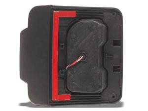 Jeep Wrangler JK LED Taillights - Raxiom - Axial Series JL Style - Smoked - `07-`18