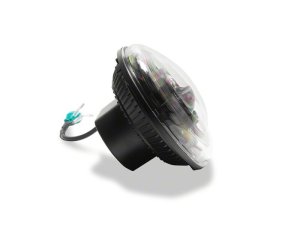 Jeep Wrangler JK LED Headlights - Raxiom - V2 Dragon Eye - Black Housing - `07-`18