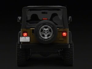 Jeep Wrangler TJ Brake Light - Raxiom - LED Third - Smoked - `97-`06 Jeep Wrangler TJ Brake Light - Raxiom - LED Third - Smoked - `97-`06