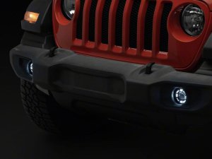 Jeep Wrangler Fog Lights - Raxiom - V2 LED Fog Lights with Amber Turn Signal - `18-`26