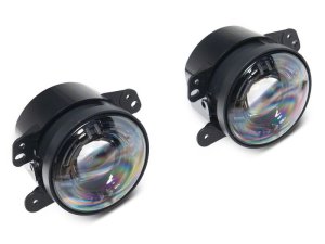 Jeep Wrangler JK Fog Lights - Raxiom - V2 LED with Amber Turn Signals - `07-`18