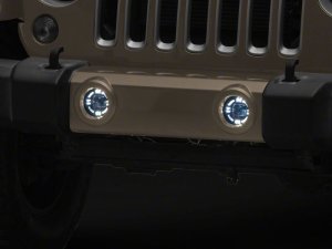 Jeep Wrangler JK Fog Lights - Raxiom - V2 LED with Amber Turn Signals - `07-`18