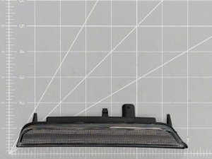 Jeep Grand Cherokee WK2 Side Marker Lights - Front - Raxiom - LED Amber - Clear - `22-`25