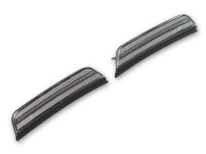 Jeep Grand Cherokee WK2 Side Marker Lights - Front - Raxiom - LED Amber - Clear - `22-`25