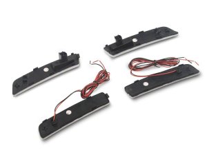 Ford Mustang Mach-E Side Marker Lights - Raxiom - LED - Clear - `21-`26
