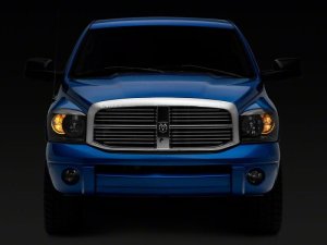 Dodge RAM 1500 LED Headlights - Raxiom - Axial Series Euro - Black - `06-`08 Dodge RAM 1500 LED Headlights - Raxiom - Axial Series Euro - Black - `06-`08