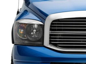 Dodge RAM 1500 LED Headlights - Raxiom - Axial Series Euro - Black - `06-`08 Dodge RAM 1500 LED Headlights - Raxiom - Axial Series Euro - Black - `06-`08