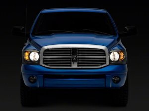 Dodge RAM 1500 LED Headlights - Raxiom - Axial Series Euro - Black - `06-`08 Dodge RAM 1500 LED Headlights - Raxiom - Axial Series Euro - Black - `06-`08