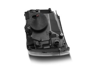 RAM 1500 LED Headlights - Raxiom - Super White LED Halo Projector - Black - `09-`18