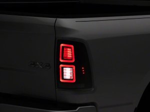Dodge RAM 1500 LED Taillights - Raxiom - Black - `09-`18 Dodge RAM 1500 LED Taillights - Raxiom - Black - `09-`18
