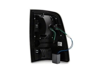 Dodge RAM 1500 LED Taillights - Raxiom - Clear Lens - Black - `09-`18 Dodge RAM 1500 LED Taillights - Raxiom - Clear Lens - Black - `09-`18