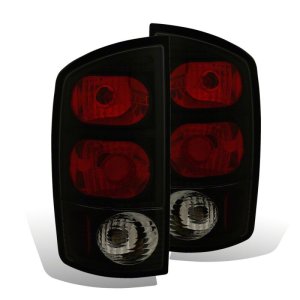 Dodge RAM 1500 LED Taillights - Raxiom - Axial Series - Dark Smoked - `02-`05