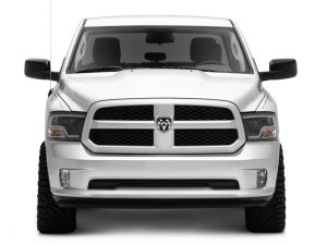 RAM 1500 LED Halo Projector Headlights - Raxiom - Clear Lens - Black - `09-`18
