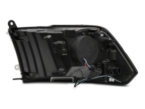 Dodge RAM 1500 LED Headlights - Raxiom - Non-Projector LED Halo - Chrome - `09-`18