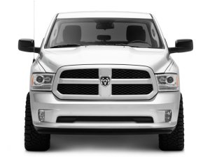 RAM 1500 LED Headlights - Raxiom - Halo with Switchback Turn Signals - Chrome - `09-`18
