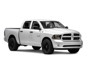 RAM 1500 LED Headlights - Raxiom - Projector with Switchback Turn Signals - Black - `09-`18