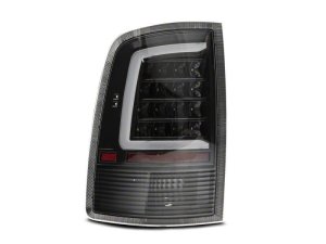 Dodge RAM 1500 LED Taillights - Raxiom - Axial Series - Black Housing, Clear Lens - `09-`18 Dodge RAM 1500 LED Taillights - Raxiom - Axial Series - Black Housing, Clear Lens - `09-`18