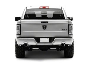 Dodge RAM 1500 LED Taillights - Rear - Raxiom - Axial Series - Chrome Housing - Clear Lens - `09-`18 Dodge RAM 1500 LED Taillights - Rear - Raxiom - Axial Series - Chrome Housing - Clear Lens - `09-`18