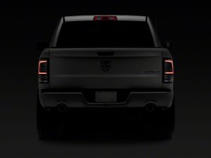 Dodge RAM 1500 LED Taillights - Rear - Raxiom - Axial Series - Chrome Housing - Clear Lens - `09-`18 Dodge RAM 1500 LED Taillights - Rear - Raxiom - Axial Series - Chrome Housing - Clear Lens - `09-`18