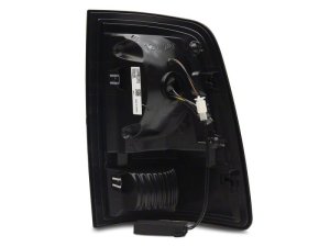 Dodge RAM 1500 LED Taillights - Rear - Raxiom - Axial Series - Chrome Housing - Clear Lens - `09-`18 Dodge RAM 1500 LED Taillights - Rear - Raxiom - Axial Series - Chrome Housing - Clear Lens - `09-`18