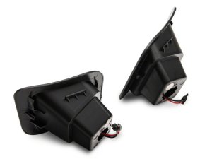 RAM 1500 License Plate Lamps - Raxiom - Axial Series LED - Smoked - `13-`18