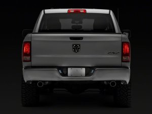 RAM 1500 License Plate Lamps - Raxiom - Axial Series LED - Smoked - `13-`18