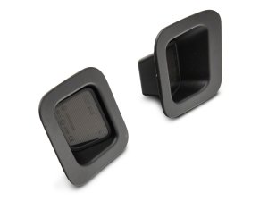 RAM 1500 License Plate Lamps - Raxiom - Axial Series LED - Smoked - `13-`18