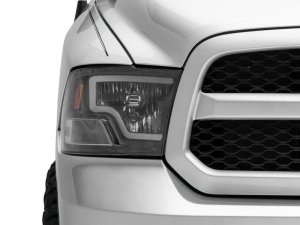 RAM 1500 LED Headlights - Raxiom - LED Bar - Black Housing - `09-`18 RAM 1500 LED Headlights - Raxiom - LED Bar - Black Housing - `09-`18