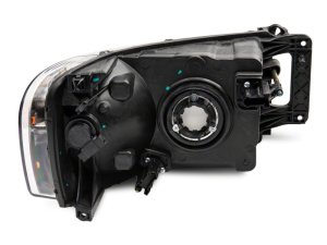Dodge RAM 1500 LED Headlights - Raxiom - OE Style Replacement - Chrome Housing - `02-`05