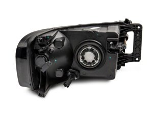 Dodge RAM 1500 LED Headlights - Raxiom - Axial Series OEM Style, Chrome Housing, Smoked Lens - `02-`05