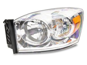 Dodge RAM 1500 Headlights - Raxiom - Axial Series OEM Style - Chrome - `06-`08