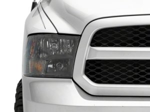 Dodge RAM 1500 Headlights - Raxiom - Axial Series Euro Style with Dual Bulb - Black Housing - `09-`18