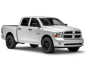 Dodge RAM 1500 LED Headlights - Raxiom - Axial OEM Style Replacement with Single Bulb - Chrome Housing - `09-`18