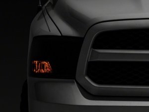 Dodge RAM 1500 LED Headlights - Raxiom - OEM Rep with Smoked Lens - Chrome - `09-`18