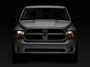 Dodge RAM 1500 LED Headlights - Raxiom - OEM Rep with Smoked Lens - Chrome - `09-`18