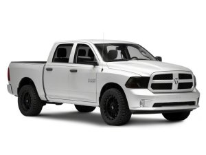 Dodge RAM 1500 LED Headlights - Raxiom - OEM Rep with Smoked Lens - Chrome - `09-`18