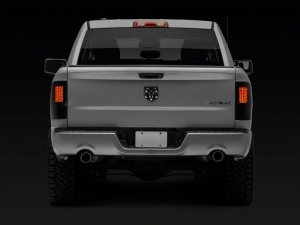 Dodge RAM 1500 LED Taillights - Rear - Raxiom - Axial Series - Smoked - `09-`18