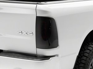 Dodge RAM 2500 Tail Lights - Raxiom - Axial Series LED, Halo Style - Black Housing, Smoked Lens - `09-`18 Dodge RAM 2500 Tail Lights - Raxiom - Axial Series LED, Halo Style - Black Housing, Smoked Lens - `09-`18