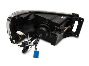 Dodge RAM 1500 LED Headlights - Raxiom - Axial LED Projector - Black Housing - `02-`05