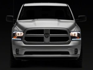 Dodge RAM 2500 LED Headlights - Raxiom - Axial Series w/ LED Bar - Black - `09-`18