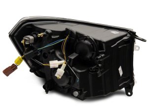 Dodge RAM 3500 LED Headlights - Raxiom - SEQL LED Bar - Black - `09-`18