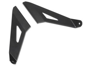 Chevrolet Silverado 1500 Light Bar Mounting Brackets - Windshield - Raxiom - 50-Inch Curved - Textured Black - `14-`15