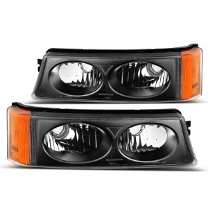 Chevrolet Silverado 1500 Turn Signals - Raxiom - Axial Series Crystal - Black - `03-`06