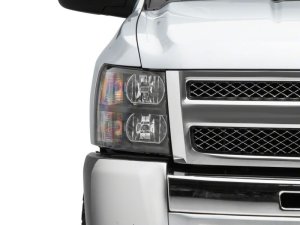 Chevrolet Silverado 1500 LED Headlights - Front - Raxiom - Euro - Black - `07-`13